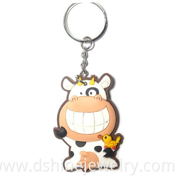 Butterfly Soft PVC Keychain